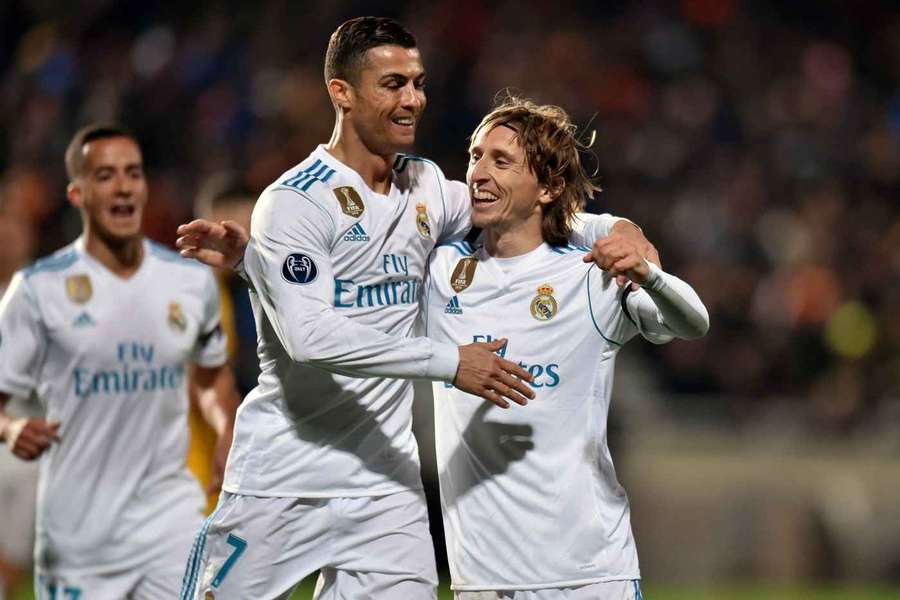 CR7 und Modric während ihrer gemeinsamen Zeit bei Real