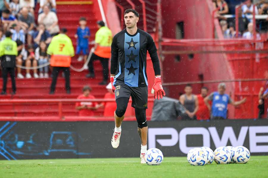 'Dibu' Martínez, con Argentina