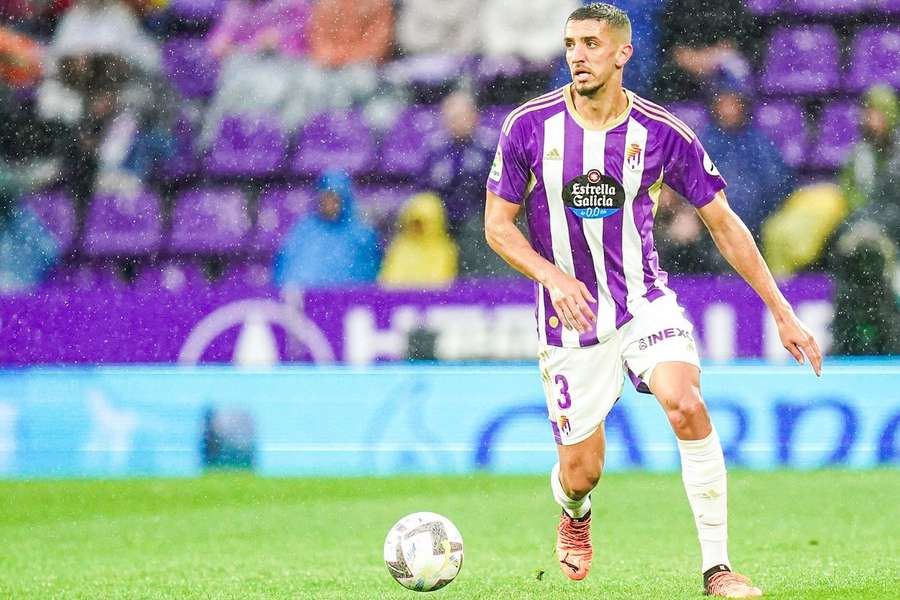 Feddal fez dez jogos oficiais pelo Valladolid