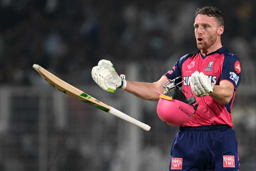 Buttler played through cramp to help guide his side to victory