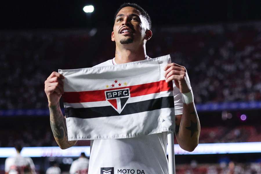 Artilheiro do São Paulo, Luciano fez o gol de empate no Morumbis