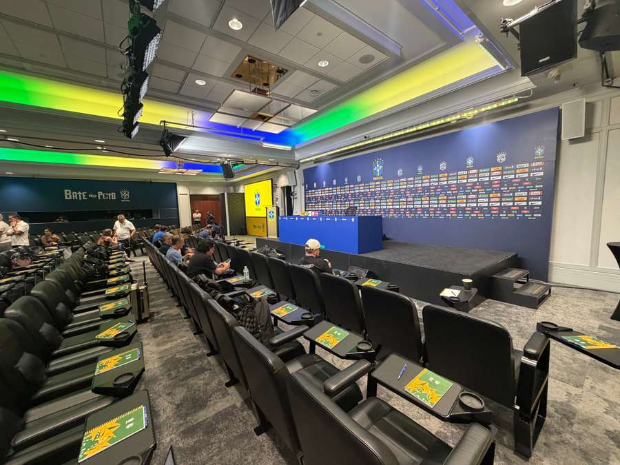 Mais detalhes do espaço interno do hotel da Seleção Brasileira