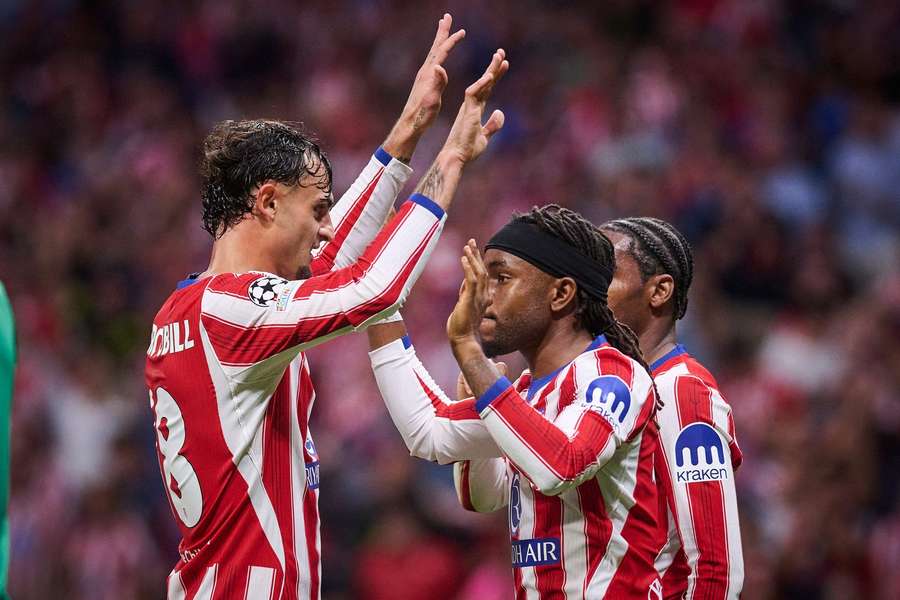 Atlético de Madrid abriu o placar antes da primeira volta no relógio