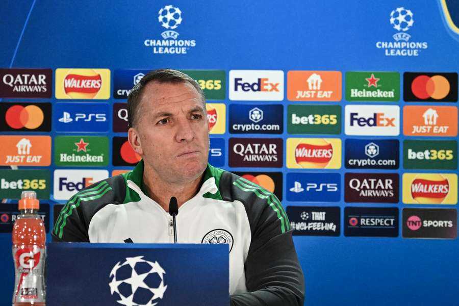 Brendan Rodgers, treinador do Celtic