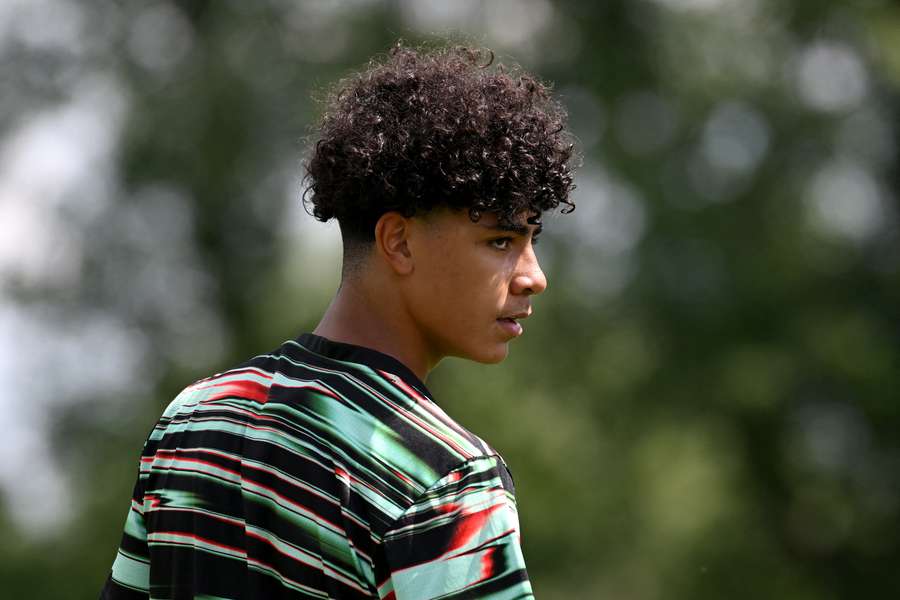 El hijo de Ronaldo, en un entrenamiento con las inferiores de Portugal