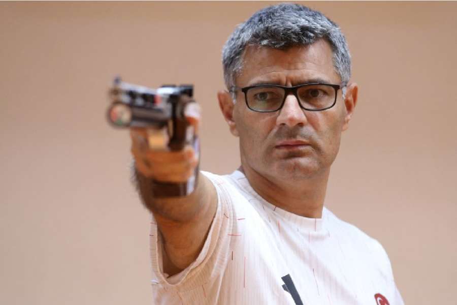 Turkish shooter Yusuf Dikec went viral after winning silver at the Games