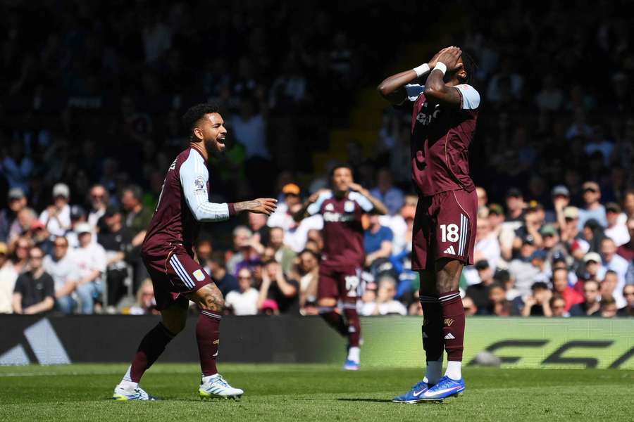 Aston Villa perdeu por 1-0 diante do Fulham