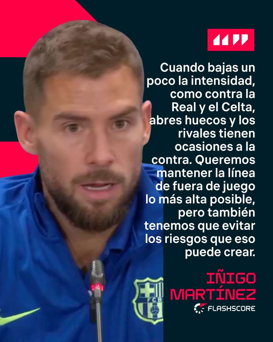 Declaraciones de Iñigo Martínez en la previa del Brest Declaraciones de Iñigo Martínez en la previa del Brest