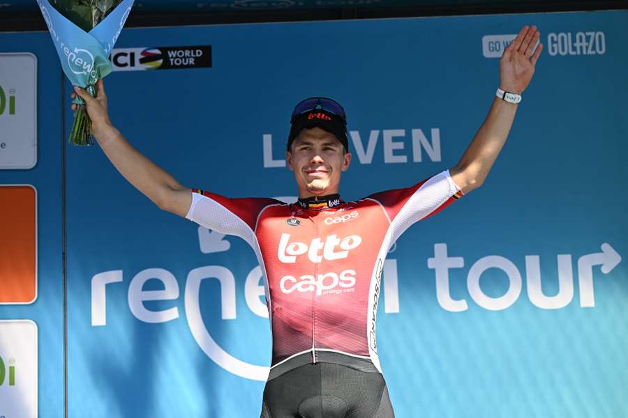 Arnaud De Lie, vencedor final del Tour del Benelux