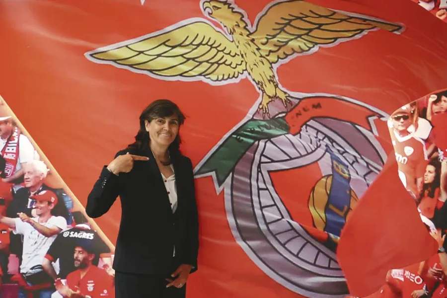 Ana Oliveira, coordenadora do atletismo do Benfica