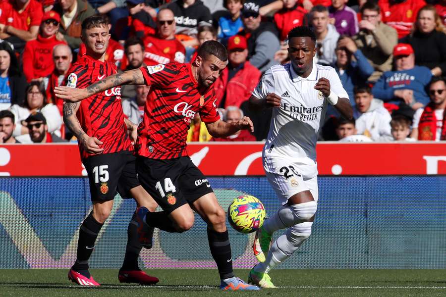 Vinicius Jr. n'a pas livré une très bonne performance ce dimanche.