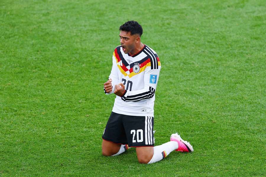 Nadiem Amiri beim Spiel gegen die Elfenbeinküste