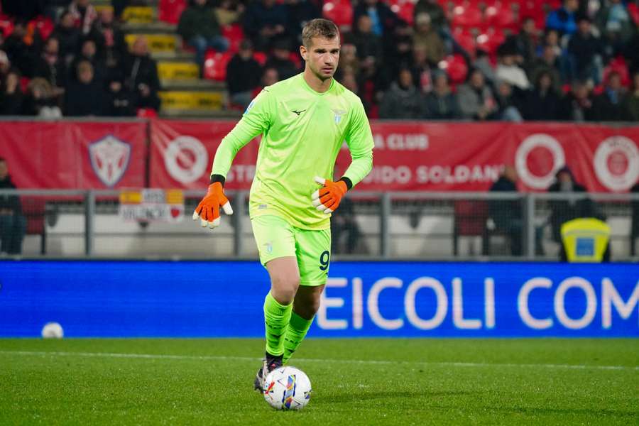 Ivan Provedel durante Monza-Lazio