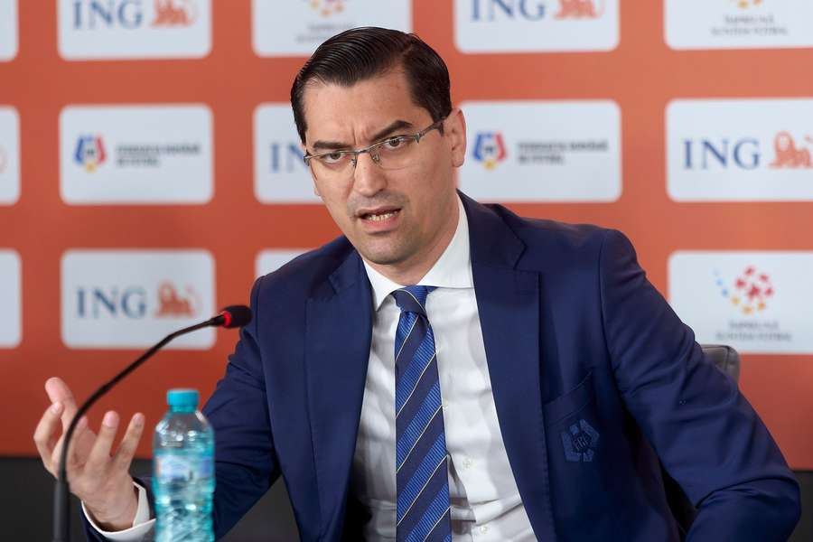 Președintele FRF, Răzvan Burleanu