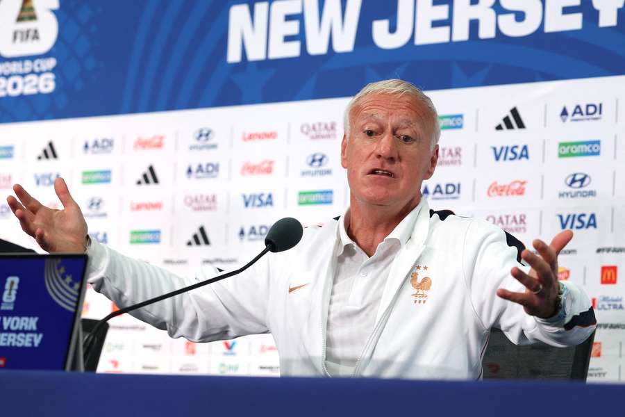 Didier Deschamps hat sich zum Spiel gegen Senegal geäußert. Didier Deschamps hat sich zum Spiel gegen Senegal geäußert.