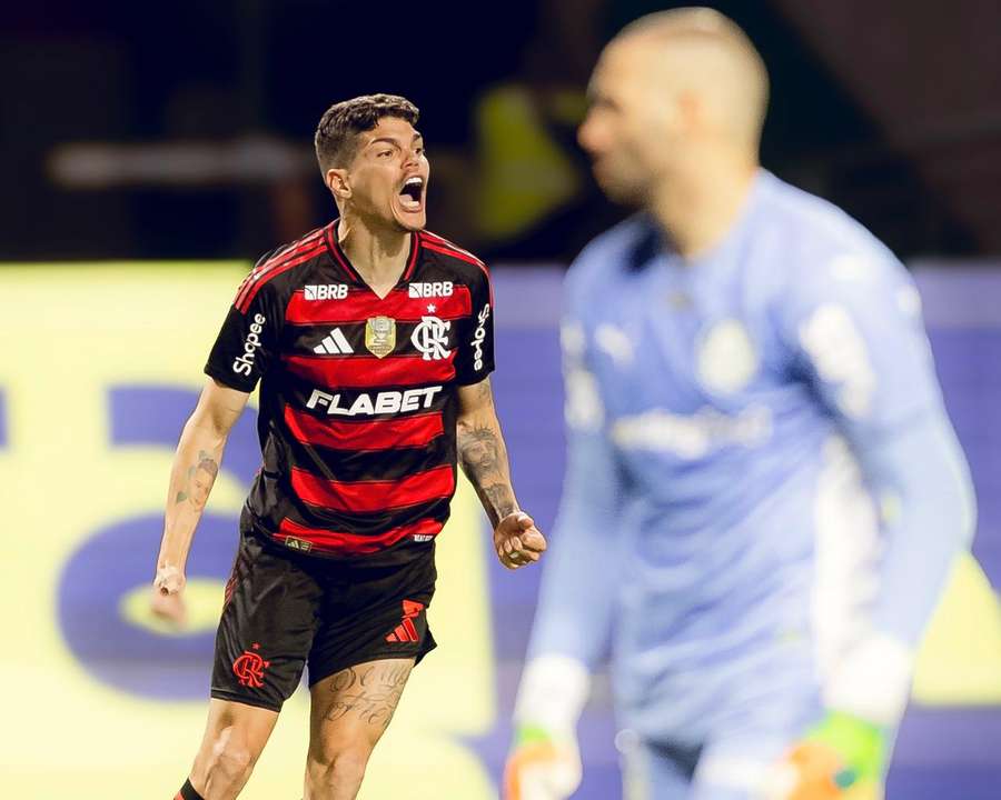 Ayrton Lucas fechou o placar para o Flamengo contra o Palmeiras Ayrton Lucas fechou o placar para o Flamengo contra o Palmeiras