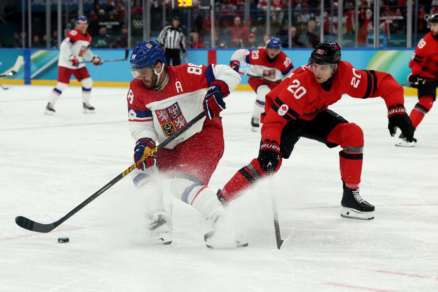 David Pastrňák litoval těsné prohry. 