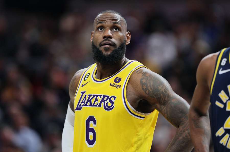 E quanto ao futuro de LeBron James? O líder dos Lakers não comenta a sua situação
