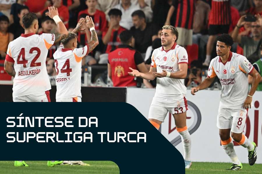 Baris foi a estrela do espetáculo do Galatasaray