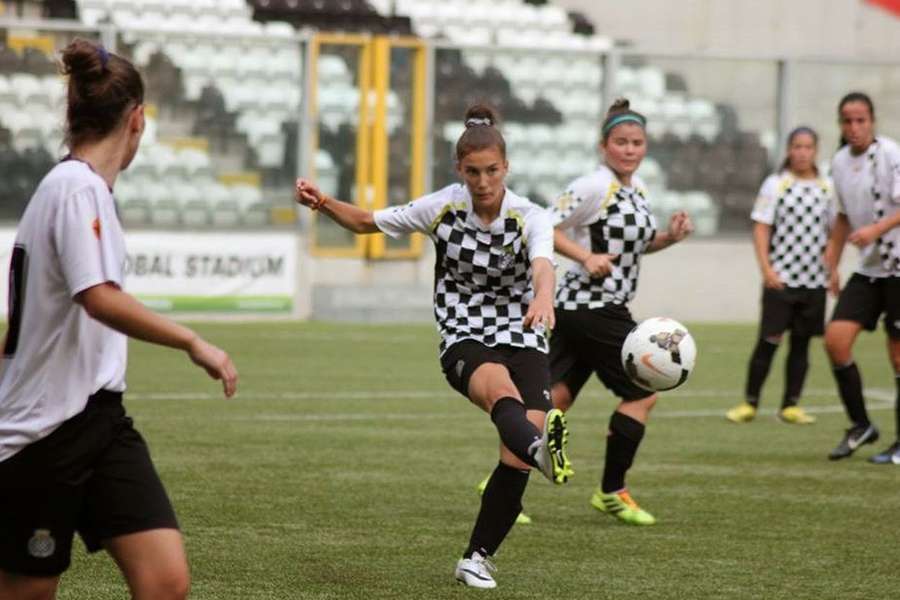 Maria João estreou-se na Liga ao serviço do Boavista Maria João estreou-se na Liga ao serviço do Boavista