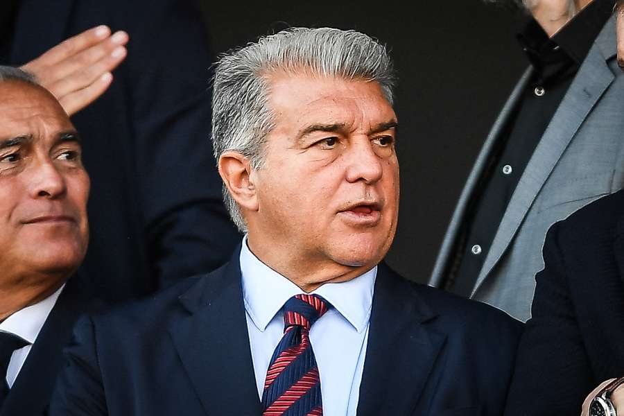 Joan Laporta în martie anul trecut.