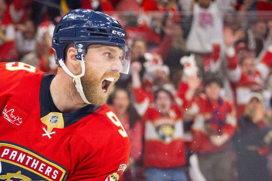 Sam Bennett nach seinem Treffer zum 2:0.