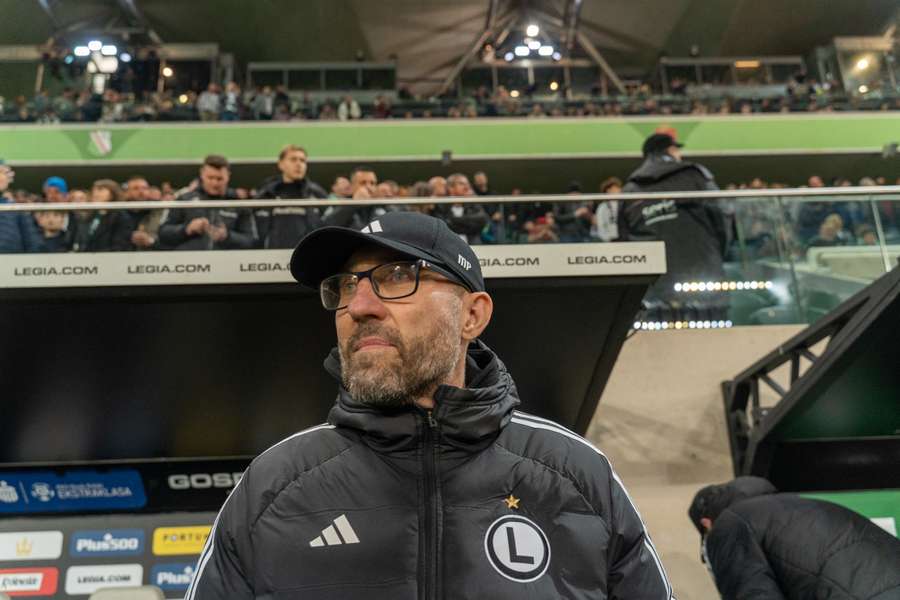 Marek Papszun, trener Legii Warszawa Marek Papszun, trener Legii Warszawa