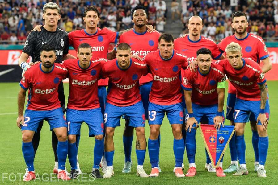 Primul 11 trimis în teren de FCSB pentru partida cu Shkendija