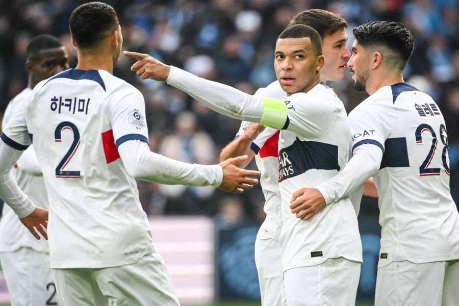 Kylian Mbappé a marqué son 15ᵉ but de la saison en Ligue 1. 