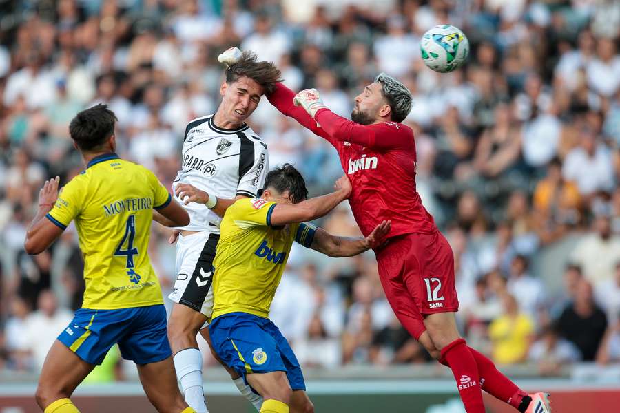 Encontro entre Vitória SC e Arouca teve 60,55 minutos de tempo útil Encontro entre Vitória SC e Arouca teve 60,55 minutos de tempo útil