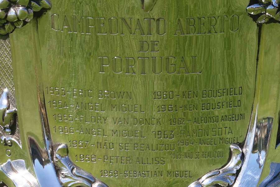 O troféu do Open de Portugal