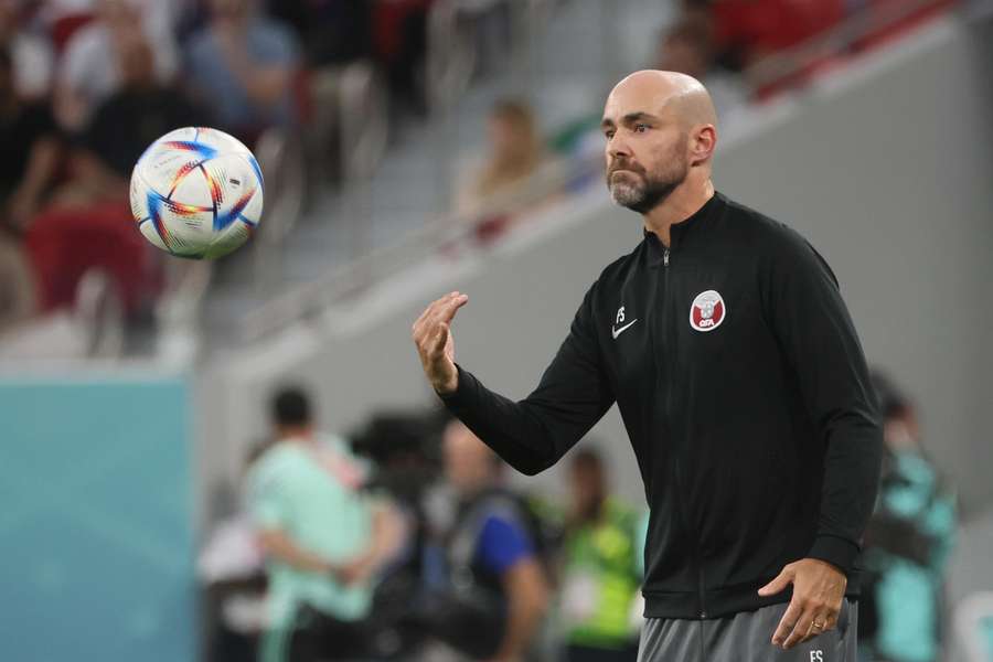 Félix Sánchez, selecionador do Catar