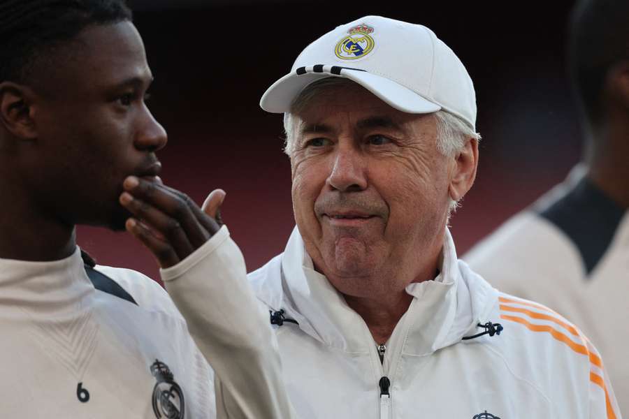 Carlo Ancelotti tem confiança no grupo do Real Madrid