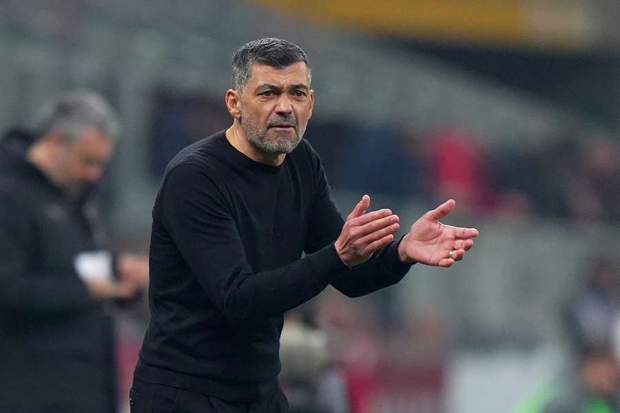 Sérgio Conceição, treinador do AC Milan