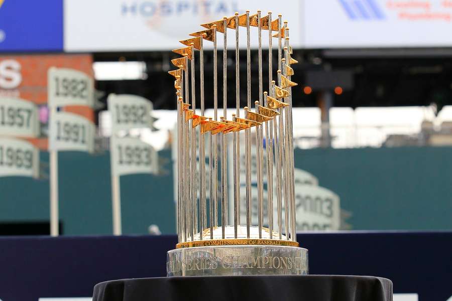 Major League Baseball Commissioner's Trophy awarded to the winner of the World Series