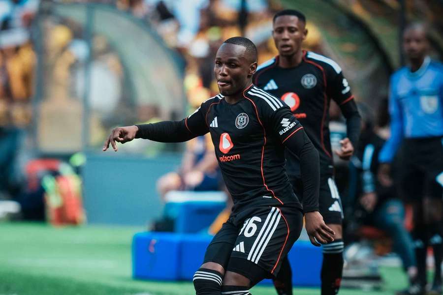 Kamogelo Sebelebele scored the equaliser for Orlando Pirates