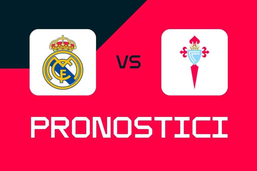 Real Madrid-Celta Vigo: pronostici, scommesse e quote (LaLiga) Real Madrid-Celta Vigo: pronostici, scommesse e quote (LaLiga)