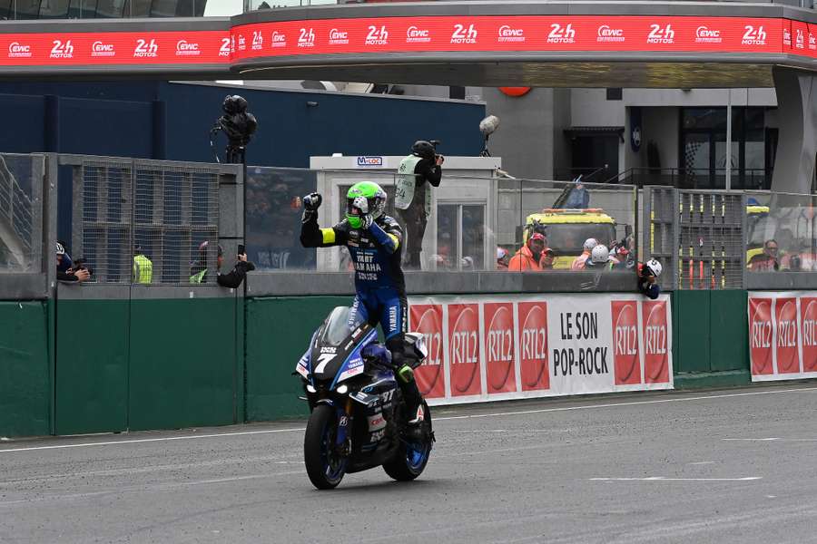 La Yamaha 7, ganadora de las 24 Horas de Le Mans