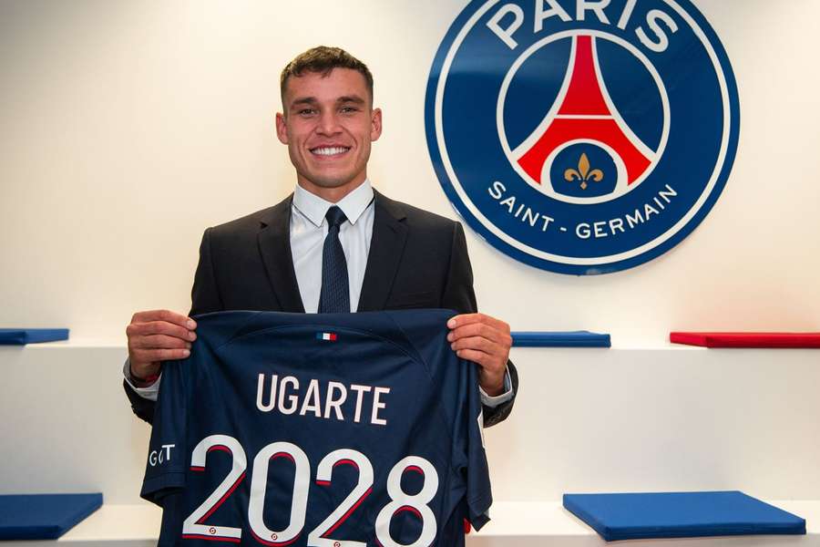 Ugarte assinou com o PSG por cinco anos