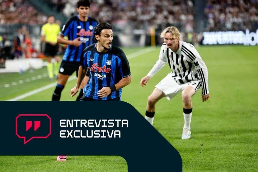 Eljif Elmas, en acción con la Atalanta contra la Juventus Eljif Elmas, en acción con la Atalanta contra la Juventus