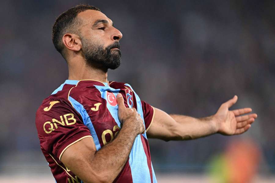 Mohamed Salah marcou seus primeiros gols pelo Trabzonspor Mohamed Salah marcou seus primeiros gols pelo Trabzonspor