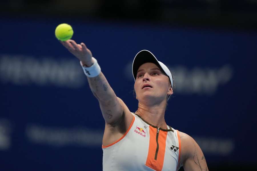 Vondroušová není v zápase favoritkou.