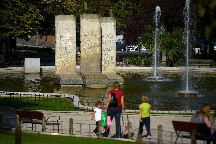 Parque de Berlín en Madrid