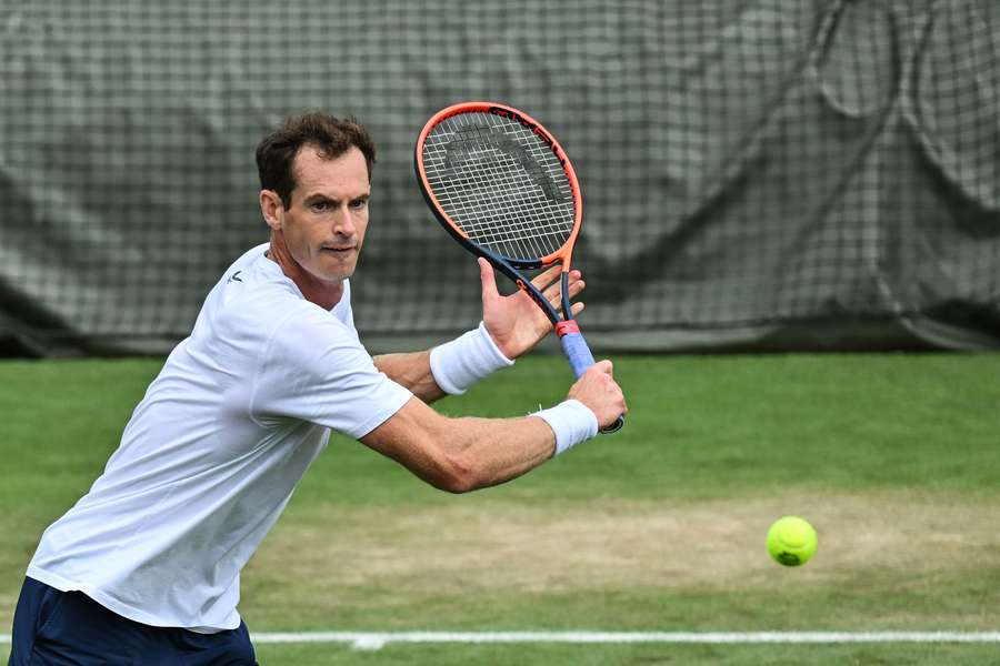 Murray is back in action at Wimbledon