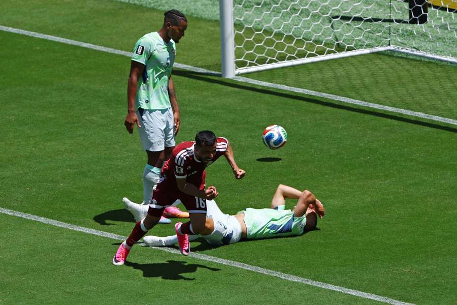 Le Qatar a arraché le point du match nul à la 95e minute. 