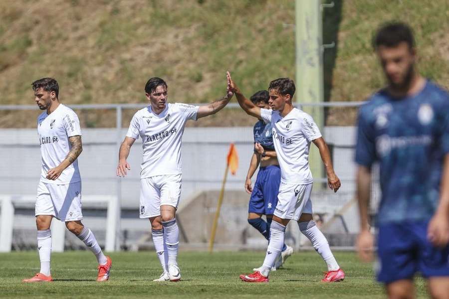 Bica festeja pelo Vitória SC