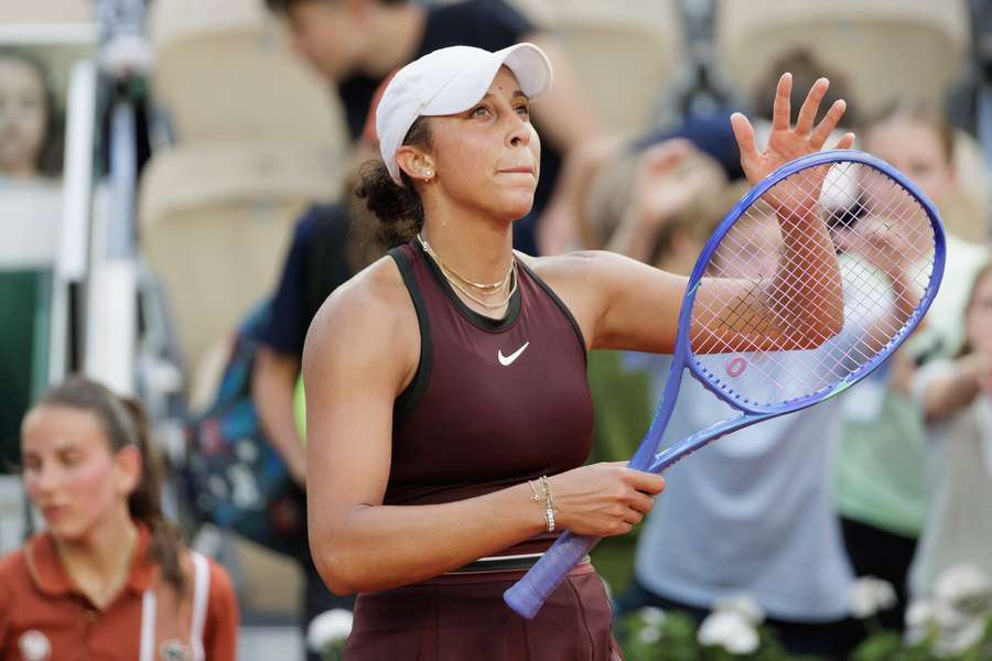 Madison Keys is on a 16-match Grand Slam winning streak