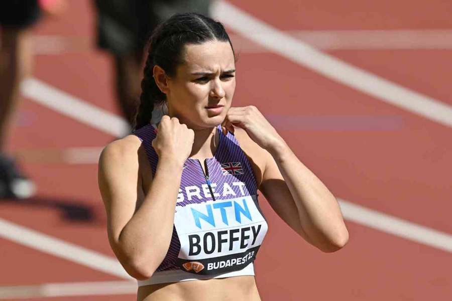 Isabelle Boffey failed to qualify from her 800m heat