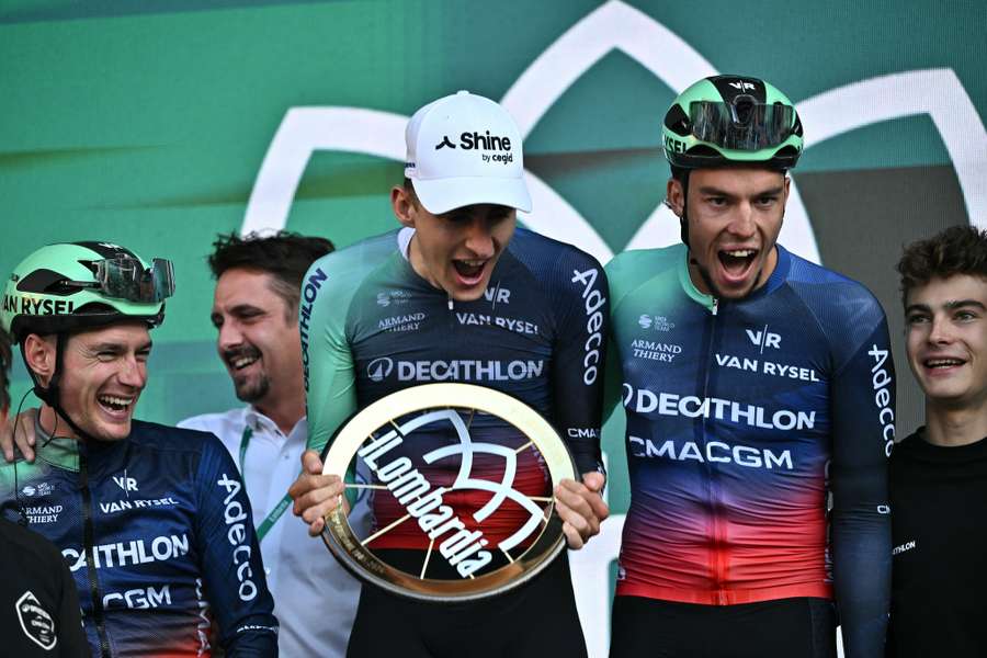 "Parfois l'impression d'être dans un rêve", dit Seixas après sa victoire sur le Tour de Lombardie "Parfois l'impression d'être dans un rêve", dit Seixas après sa victoire sur le Tour de Lombardie