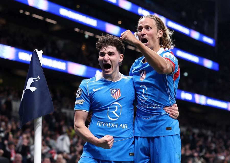 Atleti resistiu bem à empolgação inglesa